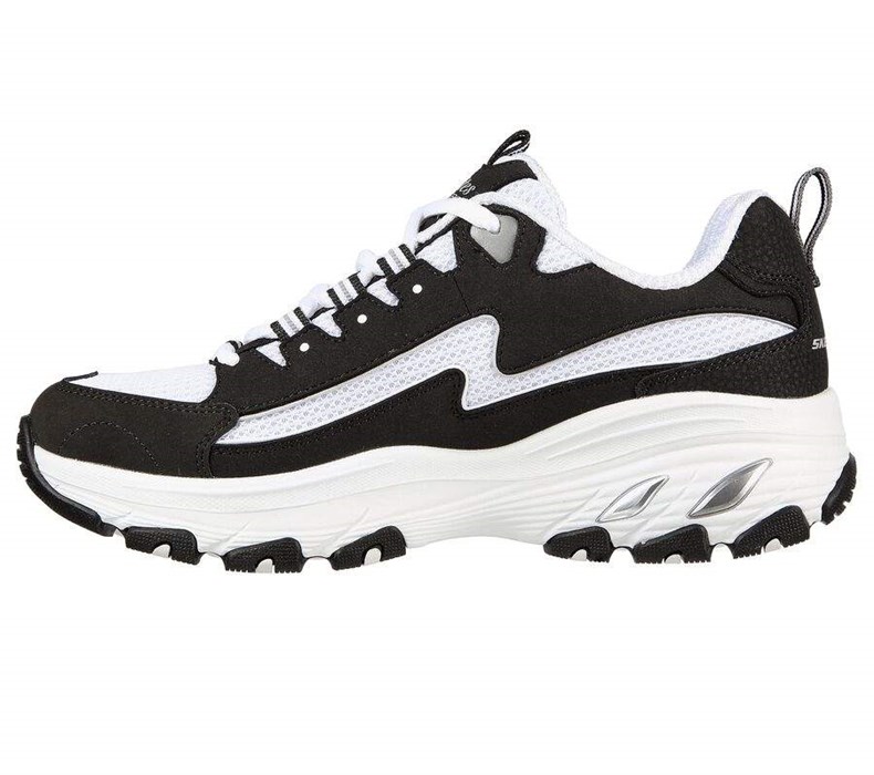 Dámské Tenisky Skechers D'Lites Arch Fit - Better Me Černé Bílé | GZEDWMP-36