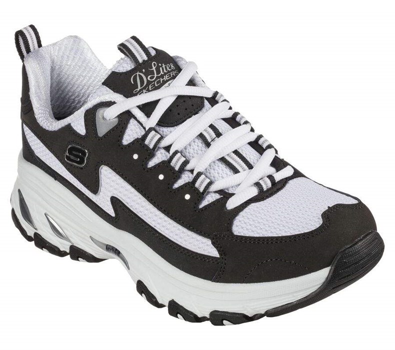 Dámské Tenisky Skechers D\'Lites Arch Fit - Better Me Černé Bílé | GZEDWMP-36