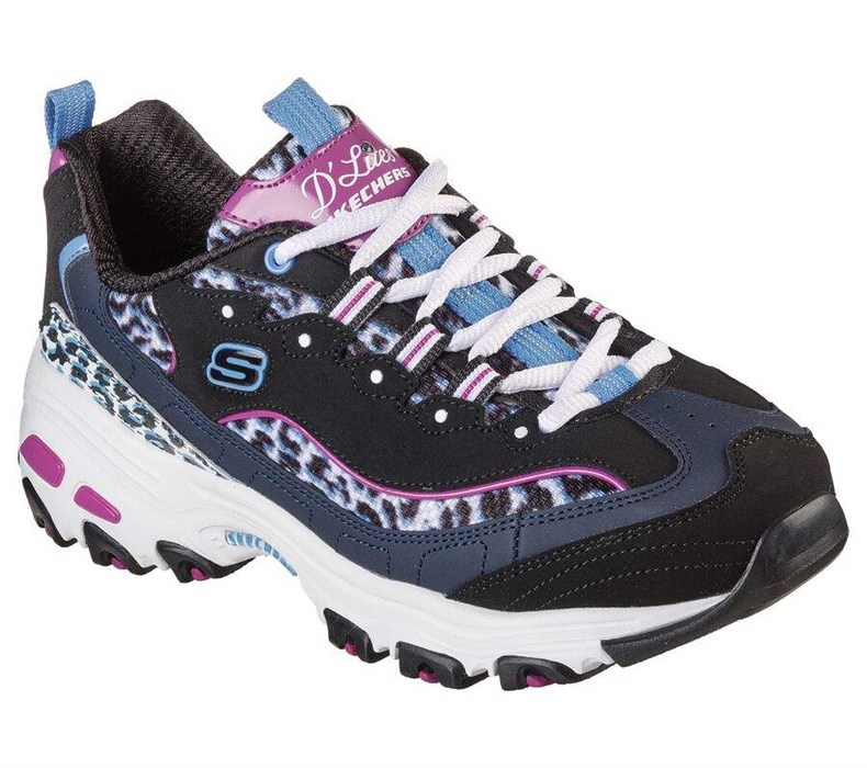 Dámské Tenisky Skechers D\'Lites - Infinite Hype Černé Blankyt | UJZCPWL-19