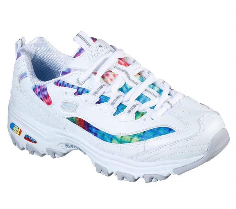 Dámské Tenisky Skechers D\'Lites - Summer Fiesta Bílé Viacfarebný | CSPOMZV-63