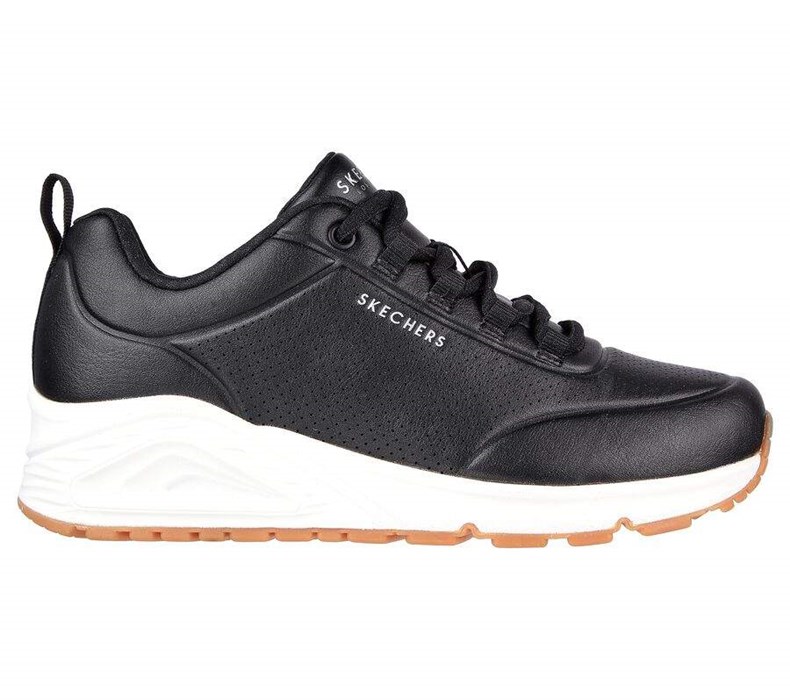 Dámské Tenisky Skechers Juno - Linked Core Černé | JPVBNYI-76