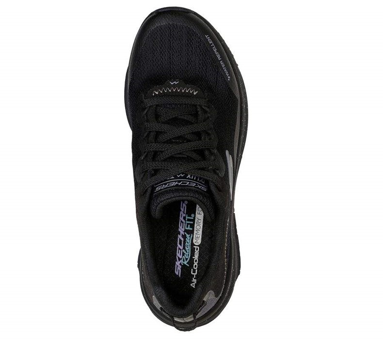 Dámské Tenisky Skechers Relaxed Fit: D'Lux Trailové Černé | SPQXWYB-53