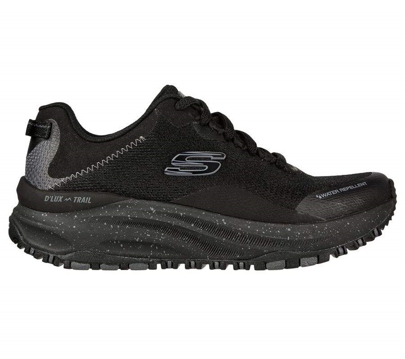 Dámské Tenisky Skechers Relaxed Fit: D'Lux Trailové Černé | SPQXWYB-53