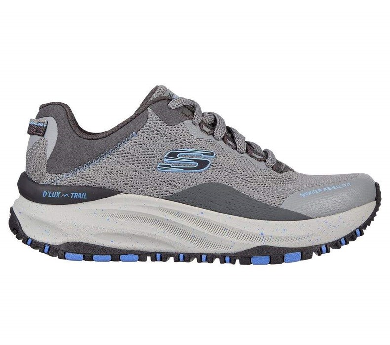 Dámské Tenisky Skechers Relaxed Fit: D'Lux Trailové Šedé | ZHXOPMG-62