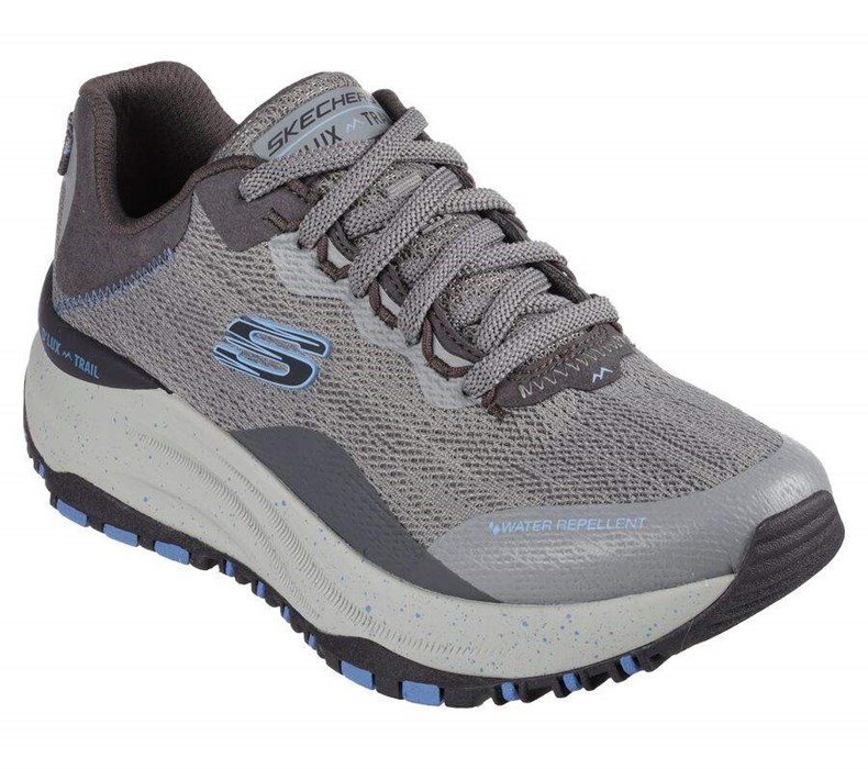 Dámské Tenisky Skechers Relaxed Fit: D\'Lux Trailové Šedé | ZHXOPMG-62