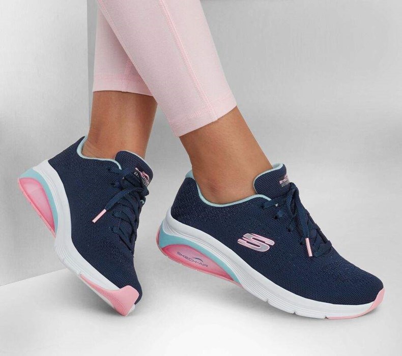 Dámské Tenisky Skechers Skech-Air Extreme 2.0 - Classic Vibe Tmavě Blankyt Růžové | YXPMNKA-74