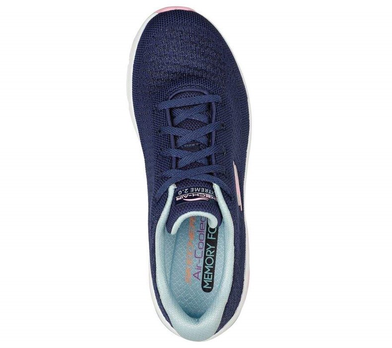 Dámské Tenisky Skechers Skech-Air Extreme 2.0 - Classic Vibe Tmavě Blankyt Růžové | YXPMNKA-74