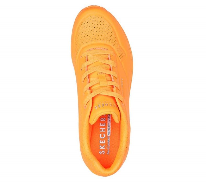 Dámské Tenisky Skechers Uno - Night Shades Oranžové | KWRFSHE-12