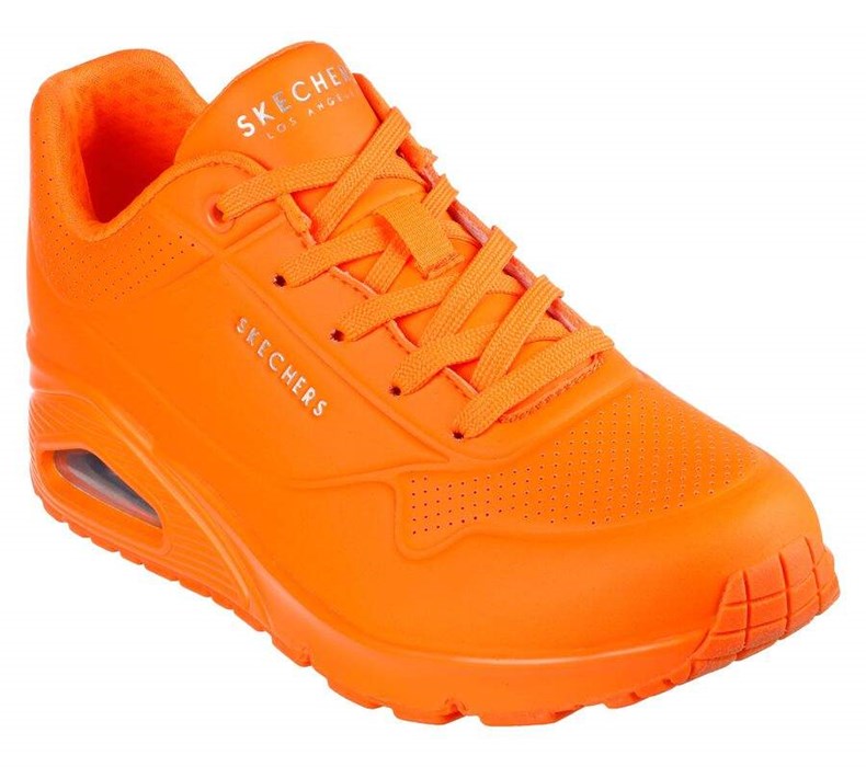 Dámské Tenisky Skechers Uno - Night Shades Oranžové | KWRFSHE-12