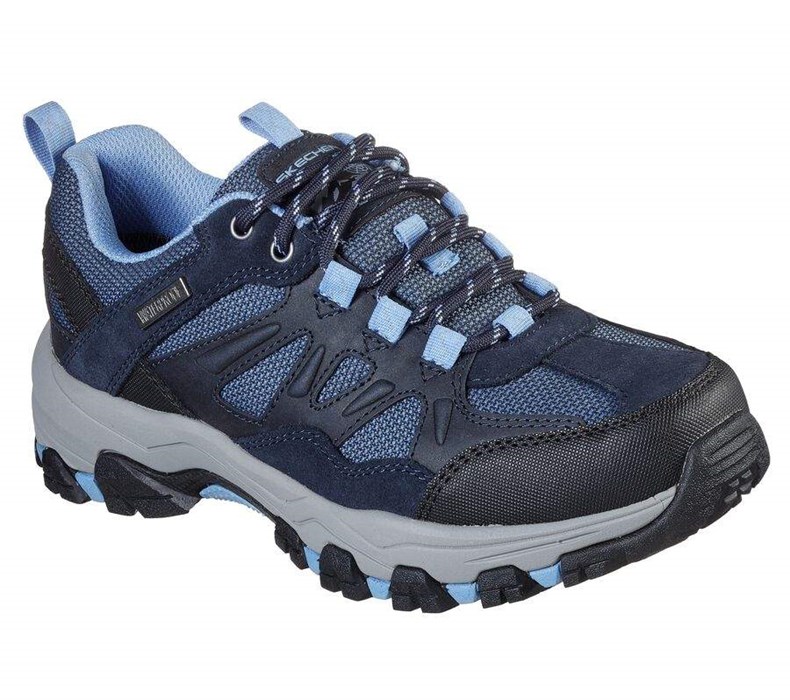 Dámské Trailové Boty Skechers Relaxed Fit: Selmen - West Highland Tmavě Blankyt Šedé | BCFJLQK-80