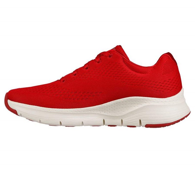 Dámské Trekové Boty Skechers Arch Fit - Big Appeal Červené | KLRMNOP-13