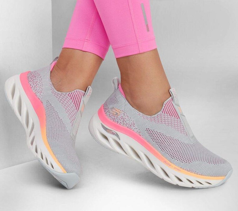 Dámské Trekové Boty Skechers Arch Fit Glide-Step Šedé Viacfarebný | UZAEYBC-34