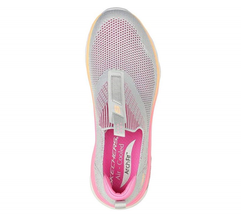 Dámské Trekové Boty Skechers Arch Fit Glide-Step Šedé Viacfarebný | UZAEYBC-34