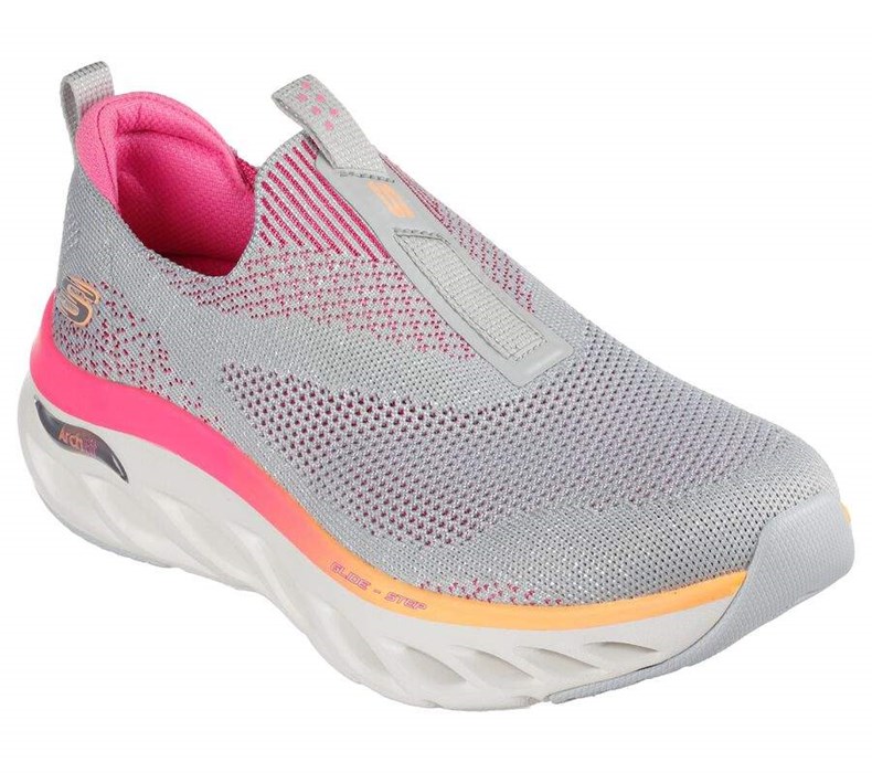 Dámské Trekové Boty Skechers Arch Fit Glide-Step Šedé Viacfarebný | UZAEYBC-34