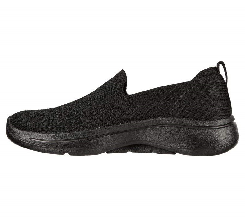 Dámské Trekové Boty Skechers GO WALK Arch Fit - Delora Černé | APZCMYU-78