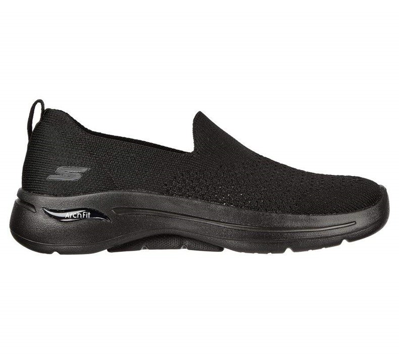 Dámské Trekové Boty Skechers GO WALK Arch Fit - Delora Černé | APZCMYU-78