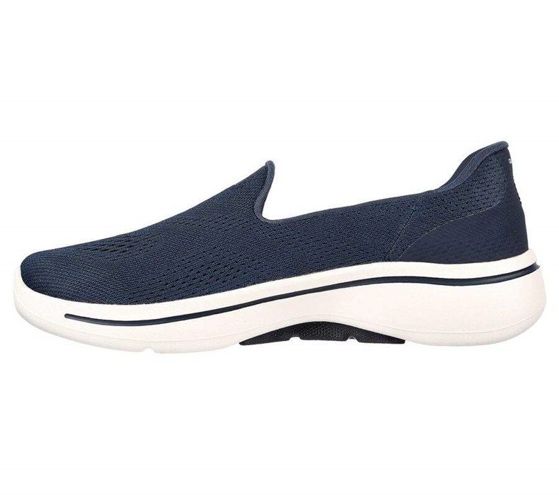 Dámské Trekové Boty Skechers GO WALK Arch Fit - Imagined Tmavě Blankyt | NBAMHUK-26