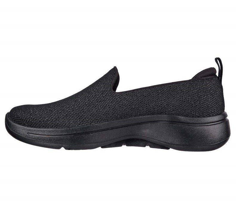 Dámské Trekové Boty Skechers GO WALK Arch Fit - Vividly Černé | TUGSWIO-87