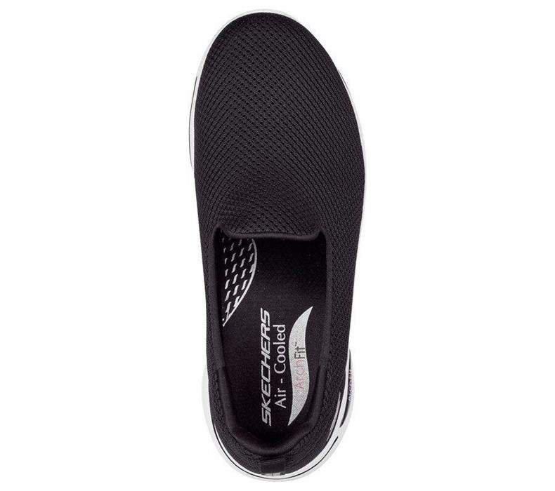 Dámské Trekové Boty Skechers GO WALK Arch Fit - Grateful Černé | YSQBLVR-20