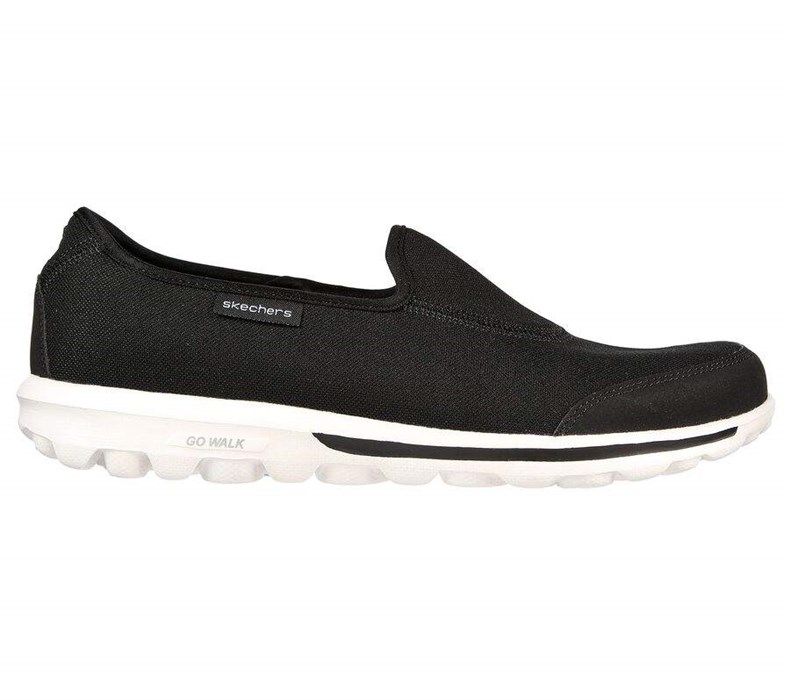 Dámské Trekové Boty Skechers GO WALK Classic - Ideal Sunset Černé Bílé | AXHNVSQ-58