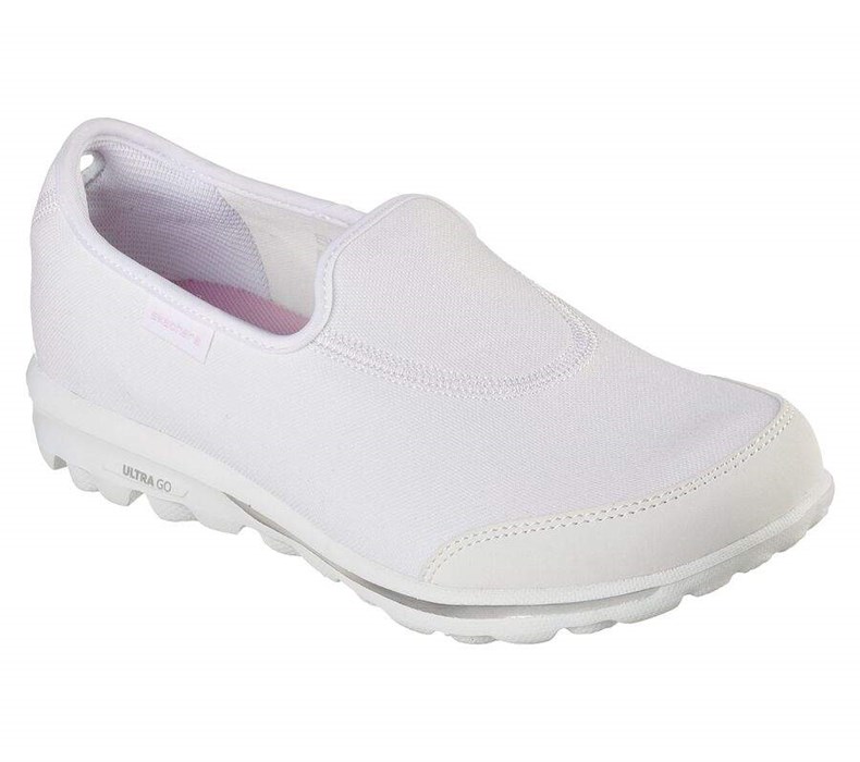 Dámské Trekové Boty Skechers GO WALK Classic - Ideal Sunset Bílé Levandule | FEOQSZI-25