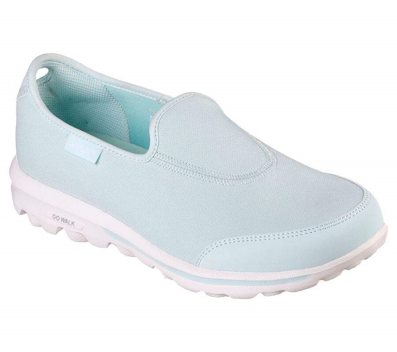 Dámské Trekové Boty Skechers GO WALK Classic - Ideal Sunset Tyrkysové | VTMASNH-83