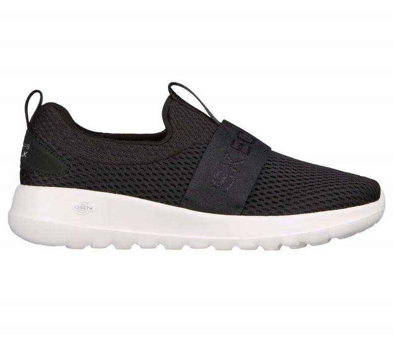 Dámské Trekové Boty Skechers GO WALK Joy - Light Smile Černé Bílé | VXBFEGN-62