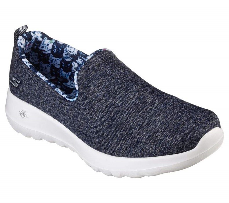 Dámské Trekové Boty Skechers GO WALK Joy - Bella Yorkie Tmavě Blankyt | YIGDLFP-65