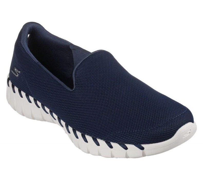 Dámské Trekové Boty Skechers GO WALK Smart 2 - Celyn Tmavě Blankyt | UIZLRMV-51