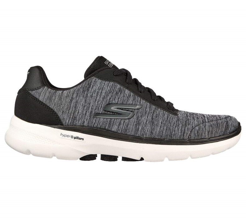 Dámské Trekové Boty Skechers GOwalk 6 - Magic Melody Černé Bílé | HFMLZNW-29