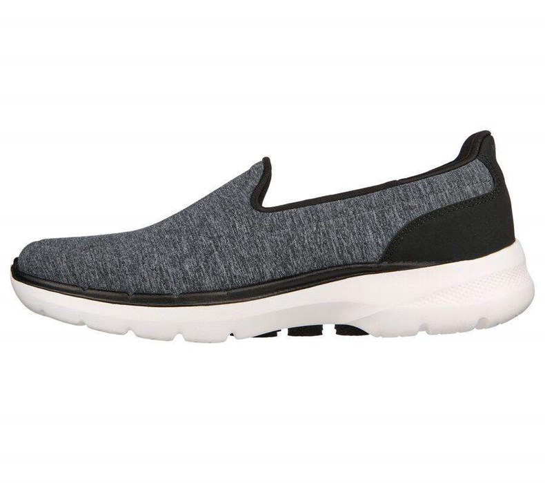 Dámské Trekové Boty Skechers GOwalk 6 - Grand Horizon Černé Bílé | TBVJURA-28