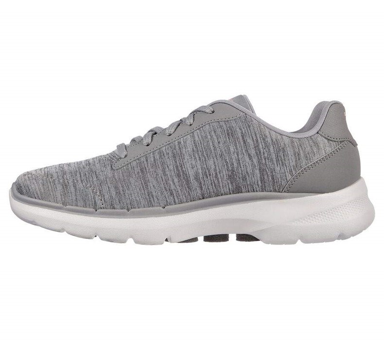 Dámské Trekové Boty Skechers GOwalk 6 - Magic Melody Šedé | WEBJOAF-75