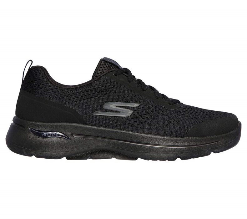 Dámské Trekové Boty Skechers GOwalk Arch Fit - Motion Breeze Černé | CRUAKWY-58