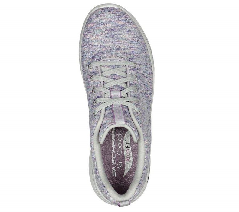 Dámské Trekové Boty Skechers GOwalk Arch Fit - Glee Šedé Levandule | GEAOMRS-08