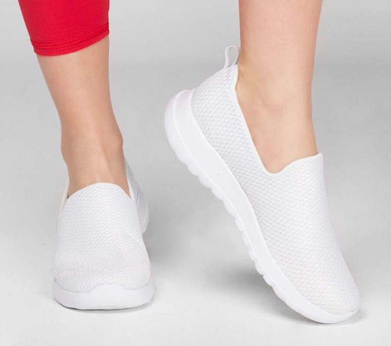 Dámské Trekové Boty Skechers GOwalk Joy Bílé | ASHLOKT-01