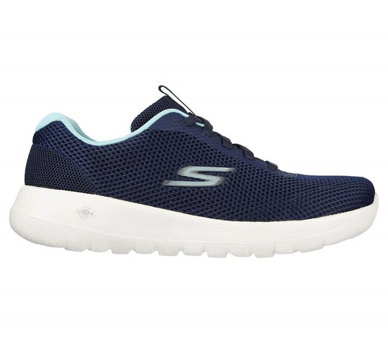 Dámské Trekové Boty Skechers GOwalk Joy - Light Motion Tmavě Blankyt | BWXQYOT-17