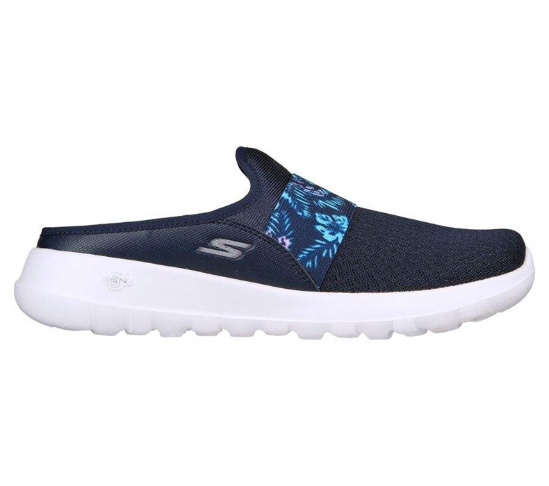 Dámské Trekové Boty Skechers GOwalk Joy - Tropical Oasis Tmavě Blankyt | FCZAVIR-18