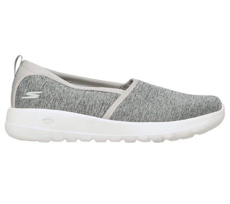 Dámské Trekové Boty Skechers GOwalk Joy - Soft Take Šedé | HDFVBJR-02