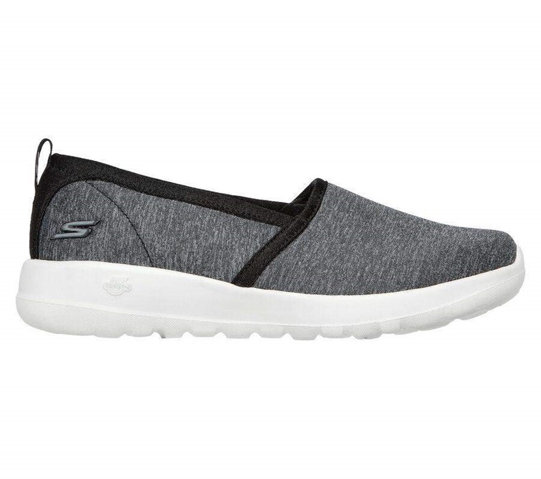 Dámské Trekové Boty Skechers GOwalk Joy - Soft Take Černé Bílé | QKUZIYH-32