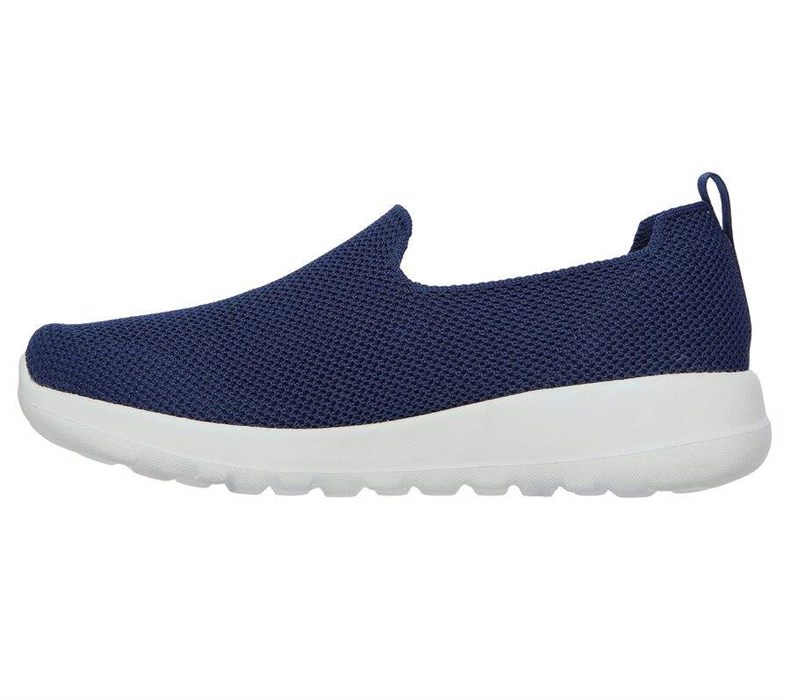 Dámské Trekové Boty Skechers GOwalk Joy - Sensational Day Tmavě Blankyt Bílé | TEWNXYA-89