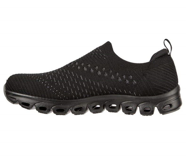 Dámské Trekové Boty Skechers Glide-Step - Oh So Soft Černé | LCUQREW-98