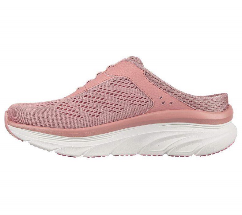 Dámské Trekové Boty Skechers Relaxed Fit: D'Lux Walker - Calm Aura Růžové | RPCLZSK-91