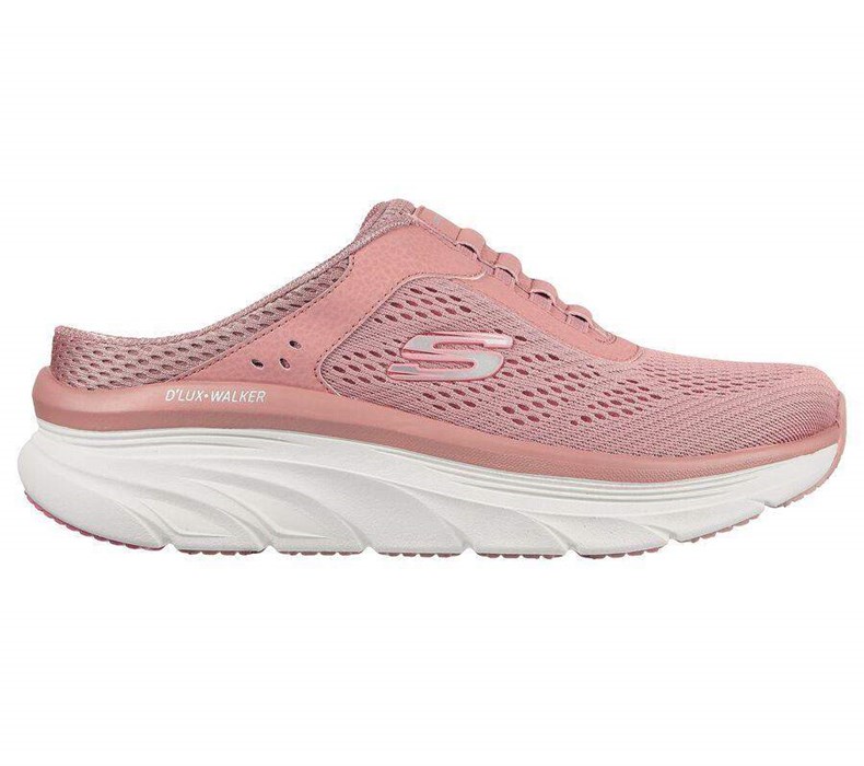 Dámské Trekové Boty Skechers Relaxed Fit: D'Lux Walker - Calm Aura Růžové | RPCLZSK-91