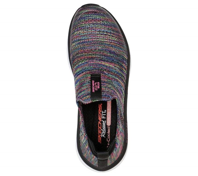 Dámské Trekové Boty Skechers Relaxed Fit: D'Lux Walker - Rainbow Sky Černé Viacfarebný | ZCAPNLJ-36