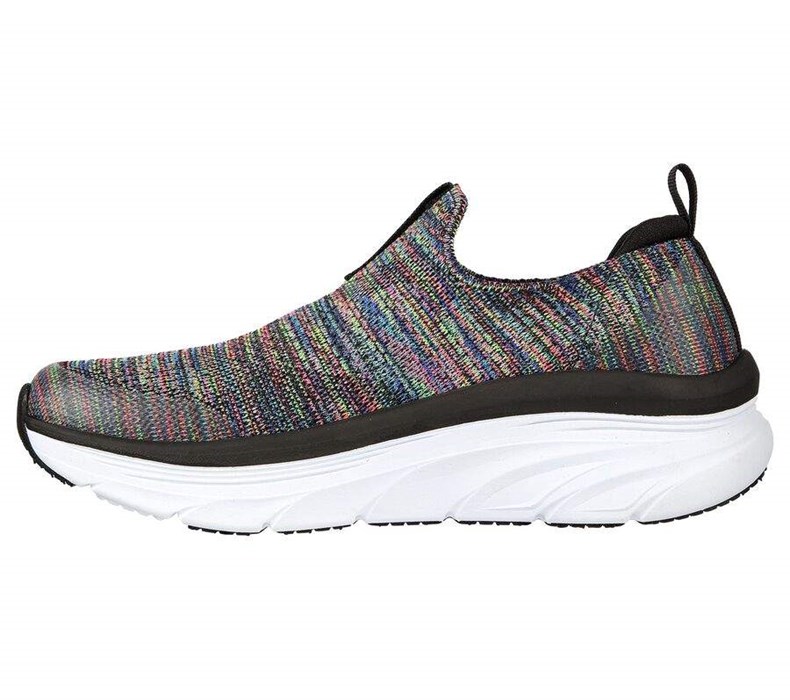 Dámské Trekové Boty Skechers Relaxed Fit: D'Lux Walker - Rainbow Sky Černé Viacfarebný | ZCAPNLJ-36