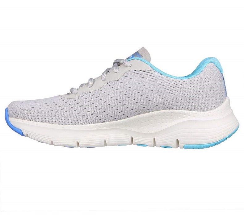 Dámské Tréninkové Boty Skechers Arch Fit - Infinity Cool Šedé Blankyt | ILEUOAQ-35