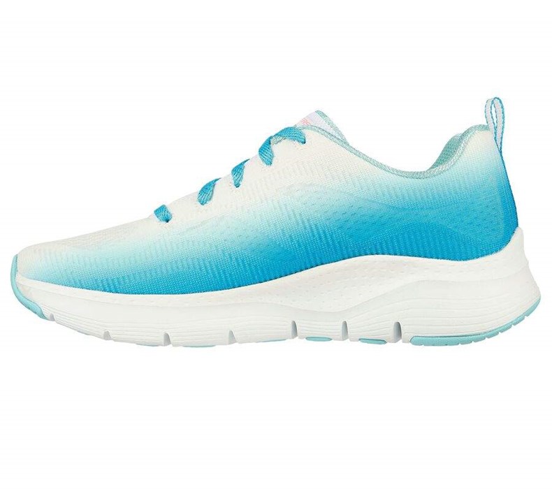 Dámské Tréninkové Boty Skechers Arch Fit - Vibrant Step Blankyt | LXBYHJI-35