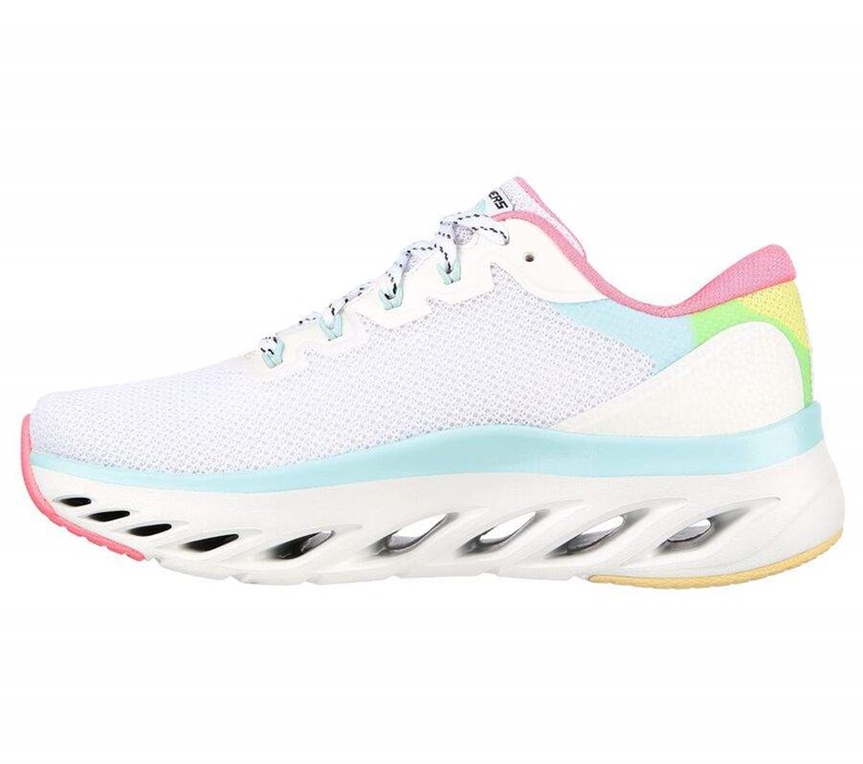 Dámské Tréninkové Boty Skechers Arch Fit Glide-Step - Highlighter Bílé Viacfarebný | NMUKEWC-09