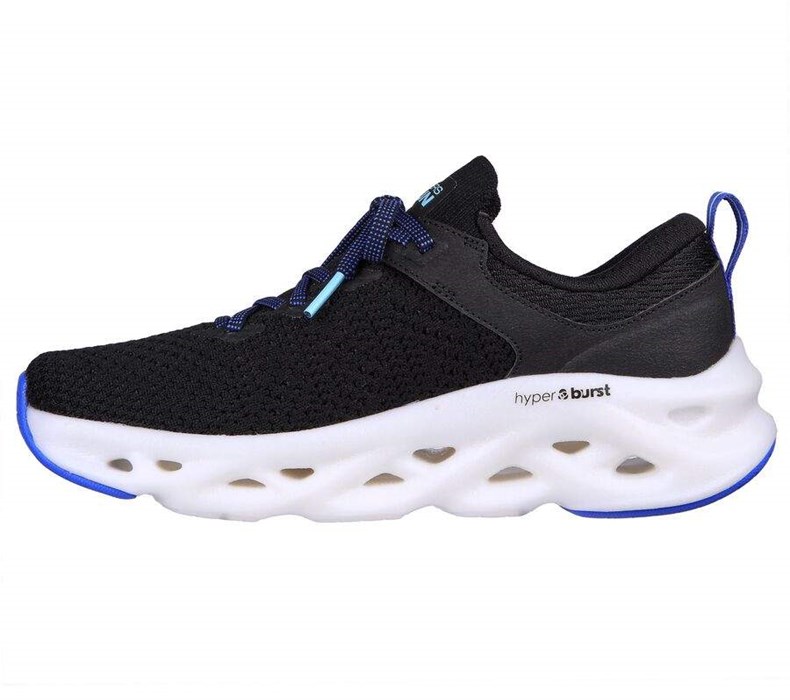 Dámské Tréninkové Boty Skechers GOrun Swirl Tech - Dash Charge Černé | OQWFHLI-69