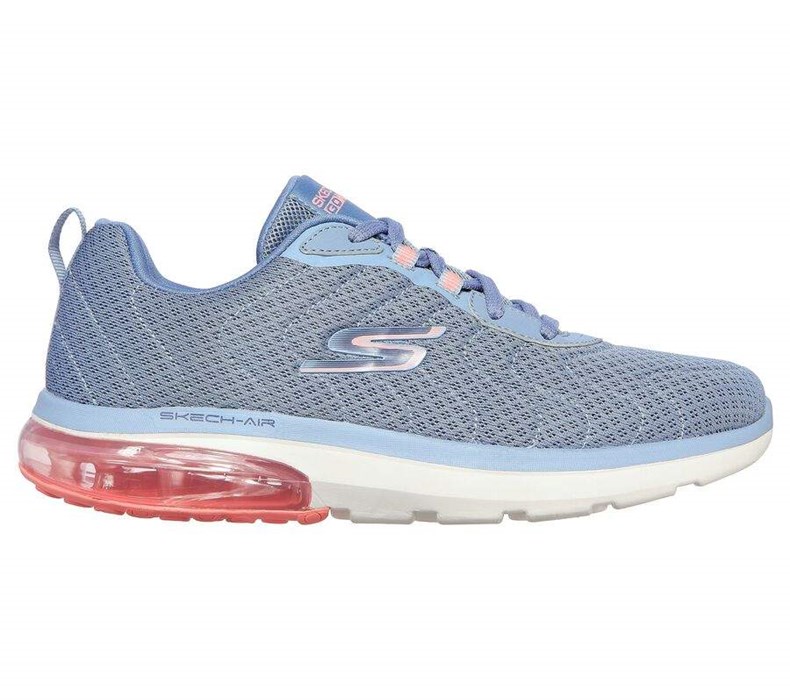 Dámské Tréninkové Boty Skechers GOwalk Air 2.0 - Dynamic Virtue Blankyt Růžové | TGYSREB-59